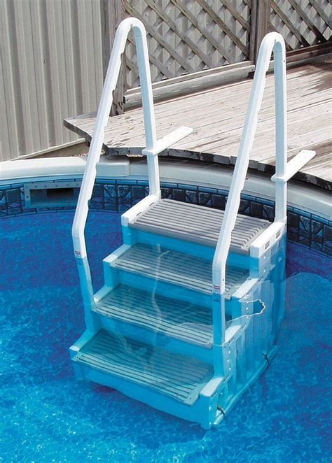 Swimming Pool Steps Stairs Ladder Above Ground Pools Safety Spa Indoor