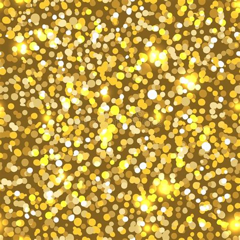 Golden Glitter Pattern Stock Vector Illustration Of Elegant 128927764
