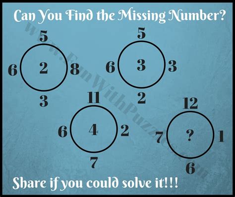 Clever Maths Brain Teasers With Answers Fun With Puzzles