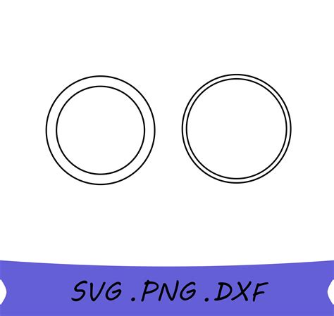 Buy Circles Svg Circle Svg Double Circles Svg Circle Logo Svg Online In