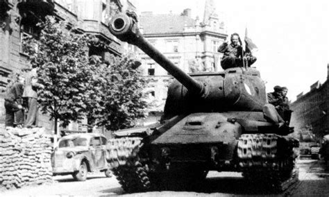 Heavy Tanks Is 2 In Czechoslovakian Army In Prague Czołgi Cięzkie Is
