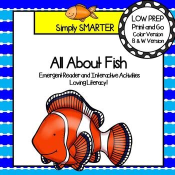 This story uses a predictable pattern, diver, diver, what do you see? to support emerging readers. All About Fish Emergent Reader Book AND Interactive ...