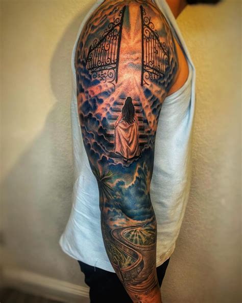 90 Amazing Stairway To Heaven Tattoo Designs You Need To See