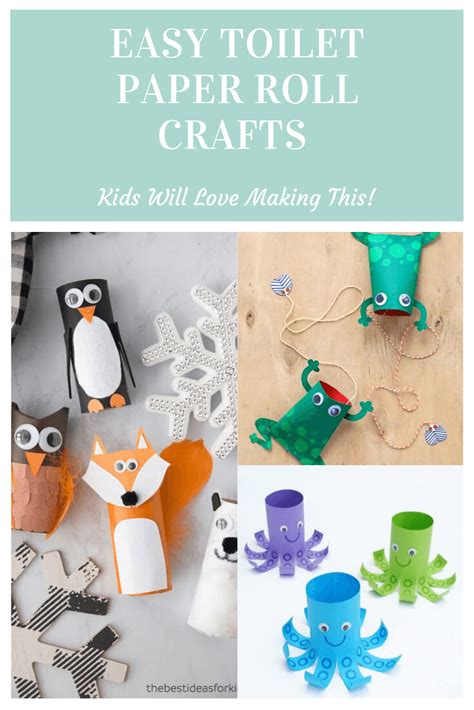 21 Creative And Fun Toilet Paper Roll Crafts Kids Will
