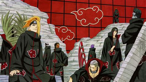 Akatsuki Naruto Itachi Uchiha Jugo Nagato Deidara Hd Anime Wallpapers Hd Wallpapers Id 37147