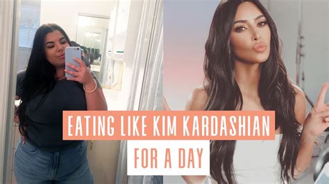 You never know what the future holds or where my life will take me. I Ate Like Kim Kardashian For A Day! I played myself... - YouTube