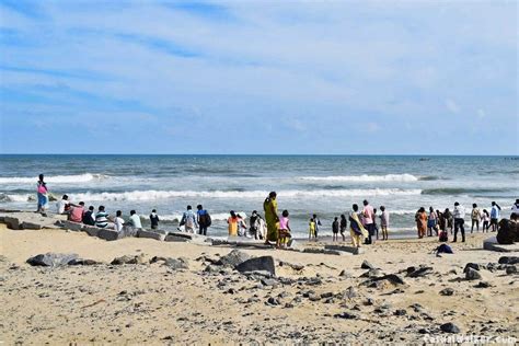 Promenade Beach Or Pondicherry Beach In Pondicherry Best Places To