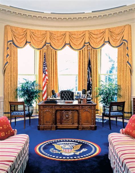 Interior Design Of The Oval Office Through The Years