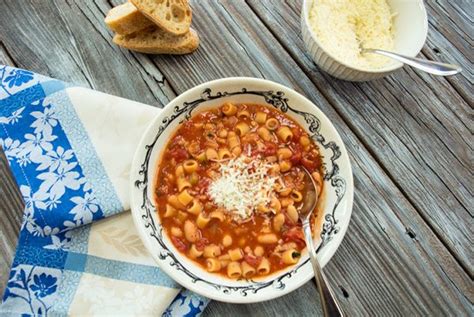 Pasta E Fagioli Italian Food Forever