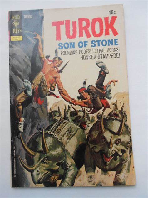 Turok Son Of Stone Gold Key Comics By Agalaxyfarfaraway