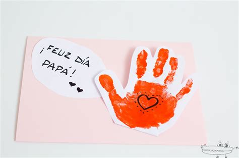 Tarjeta Del Día Del Padre Con Foto Manualidades Infantiles
