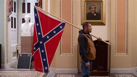 Confederate Flag Toting Delaware Man Son Convicted In Capitol Riot