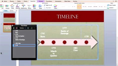 Creating A Timeline In Powerpoint Youtube
