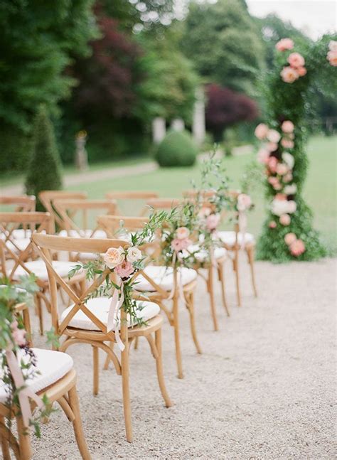 It's a common mistake, but although both are collapsible and as the name indicates, wedding chairs are used for seating during weddings. Romantic Black Tie Wedding in France by Greg Finck ...