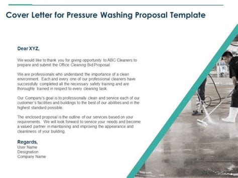 Editable Pressure Washing Proposal Template Powerpoint Presentation