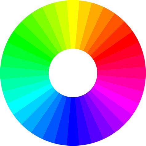 Rgb 36 Color Wheel Rgb Color Wheel Color Theory Color Wheel