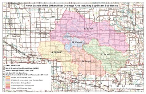 Elkhart River Drainage Area West Lakes Association