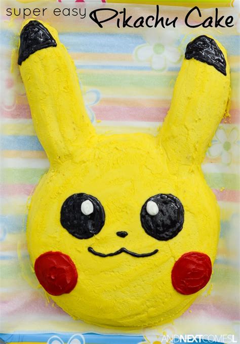 Easy Pikachu Cake Tutorial And Next Comes L
