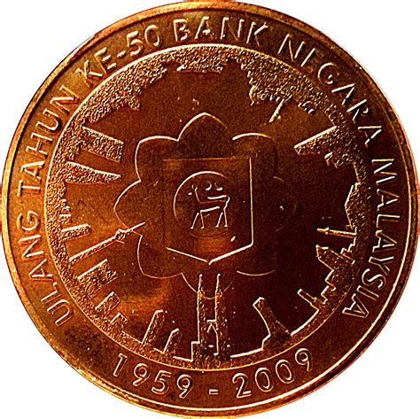 Bank negara malaysia (the central bank of malaysia), is a statutory body which started operations on 26 january 1959. 1 Ringgit - Agong XIII (50 years Bank Negara Malaysia ...