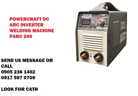 Powercraft Dc Arc Inverter Welding Machine Parc Commercial
