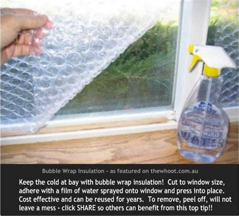 Best material for walls, floor, ceiling and windows. Bubble wrap window insulation... | DIY crafts | Pinterest