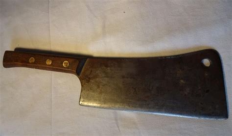 antique meat cleaver identification and value guide