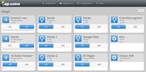 Dashboard for smart home main page. 6 best smart home software for Windows PC users