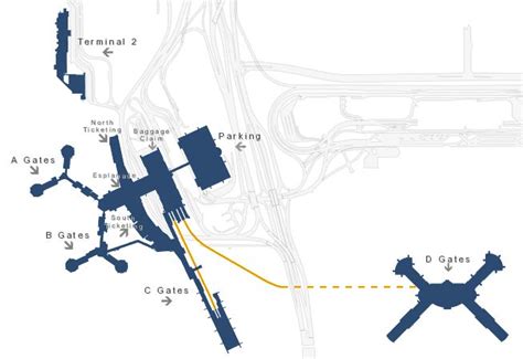 Mccarran Airport Terminal Map