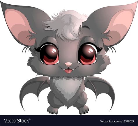 Beautiful Little Bat Royalty Free Vector Image