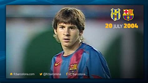 The Story Behind Leo Messi S First Ever Goal For Fc Barcelona