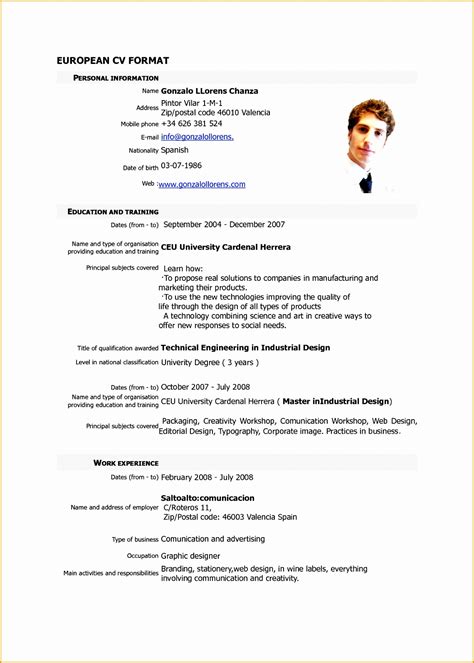 A clear and compelling cv is the key to any successful application: Pdf Resume Format Sample aakgg Beautiful Free Download Cv ...