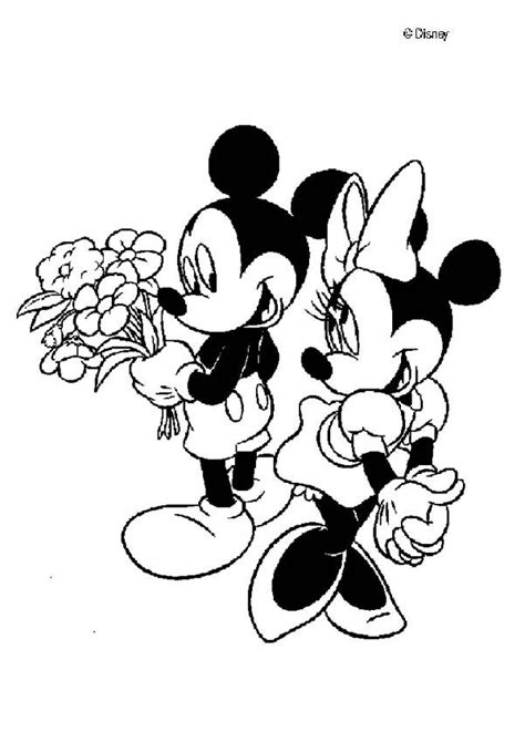 Minnie Und Mickey Mouse Ausmalbilder