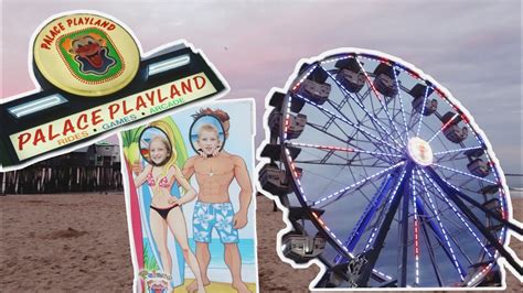 Palace Playland Old Orchard Beach Part A Ferris Wheel On The Beach Youtube
