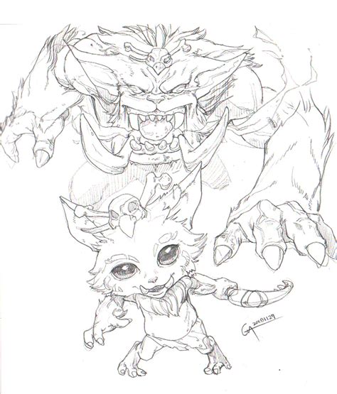 Gnar~ By Yunojiny On Deviantart