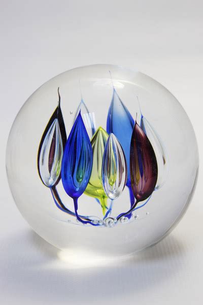 Crystal Glass Contemporary Unique Art Sculpture Ball Art Glass Gallery