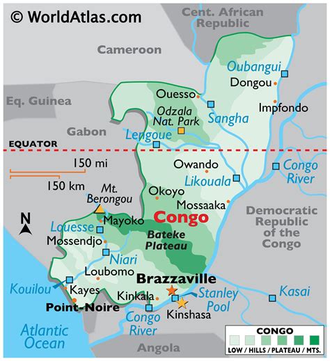 Democratic Republic Of Congo Location On World Map