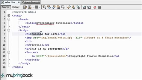 HTML And CSS Tutorial Images Hr Br YouTube