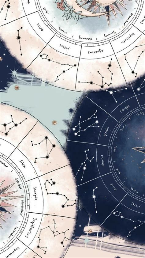 Constellations Aesthetic Pastel Wallpaper Tumblr Wallpaper Art