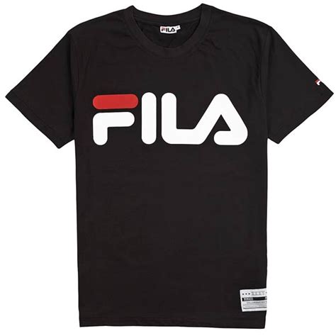 Nwt fila men's t shirt medium allover print graphic tee navy blue white redtop rated seller. Fila tee shirt - Vetement fille pas cher
