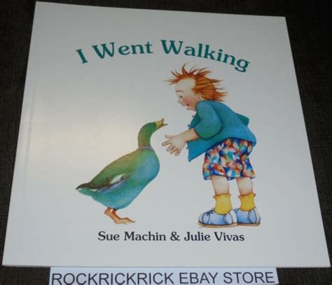 I Went Walking By Sue Machin Childrens Reading Picture Story Book