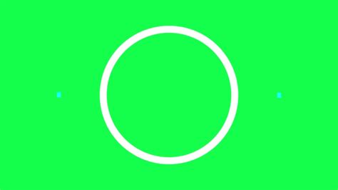 Circle Animationmotion Grapicgreen Backgroundgreen
