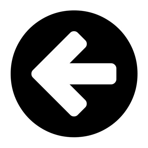 Download File:Circle arrow left font awesome.svg - Wikimedia Commons