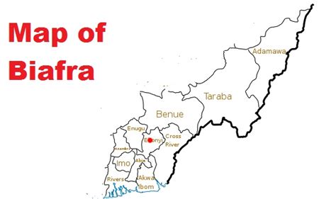 Biafra was a country that existed on the ancient map of africa for about 400 years before nigeria was created in 1914, i.e before the first map was created. The New Map Of Biafra - Politics - Nigeria