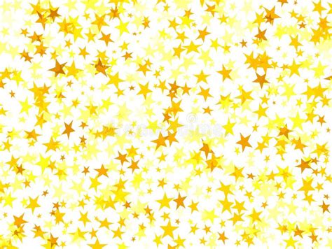 Background Gold And Stars Stock Illustration Illustration Of