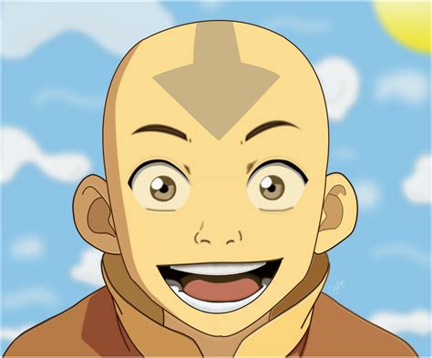Aang The Last Airbender By Cigsace On Deviantart
