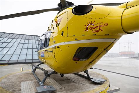 Oberösterreich ist ein österreichisches bundesland; ÖAMTC-Flugrettung unterstützt "Initiative Österreich impft ...