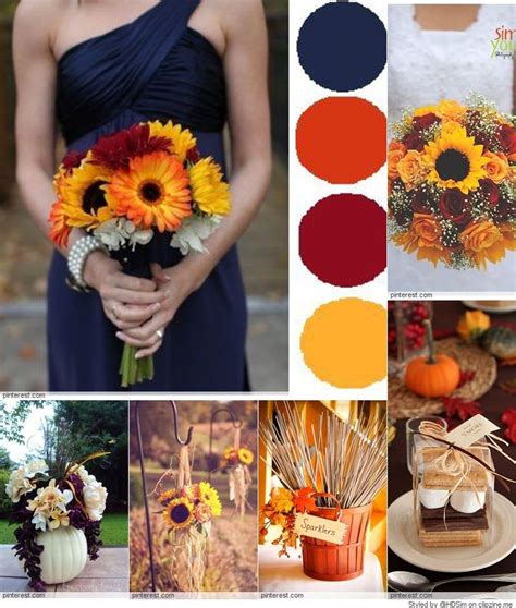 Late September Wedding Colors Warehouse Of Ideas