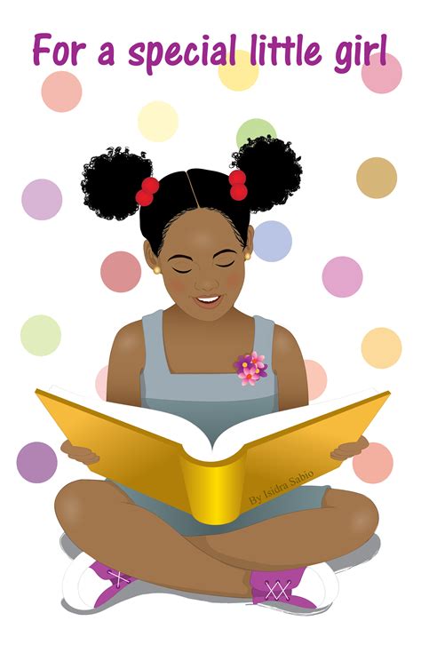Maybe you would like to learn more about one of these? Birthday card for an special little girl reading. This greeting card shows a beautiful black (A ...