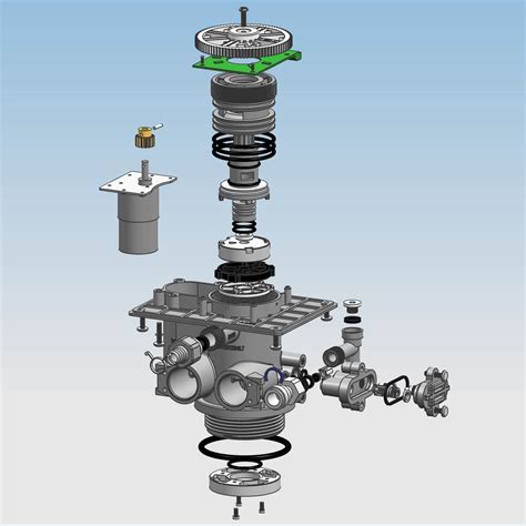 The duo 32,000 grain water softener and whole house chlorine filtration system combines the premier upflow softener with a large carbon filter. ASDU2-LED 2 ton Automatic softener valve of Downflow ...