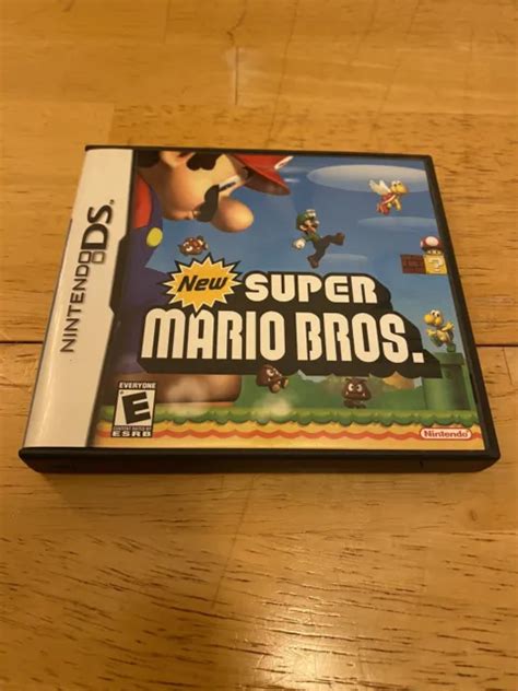 New Super Mario Bros Nintendo Ds Authentic No Game Case Only 1